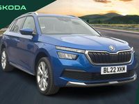 Used Skoda Kamiq SE L Executive 115 HP (84 kW) 2022 Blue SUV