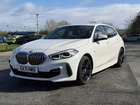 Used BMW 118 M Sport 134 HP (98 kW) 2021 White Hatchback