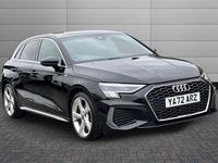 Used Audi A3 S-Line 110 HP (80 kW) 2023 Black Sedan