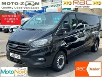 Used Ford Transit Custom S 130 HP (95 kW) 2023 Black Van