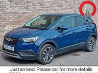Used Vauxhall Crossland X Elite 110 HP (80 kW) 2019 Blue SUV