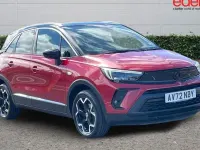 Used Vauxhall Crossland Ultimate 110 HP (80 kW) 2022 Red SUV