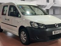 Used VW Caddy Maxi 140 HP (102 kW) 2014 White MPV
