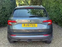 Used Skoda Karoq SE L 115 HP (84 kW) 2018 Grey SUV