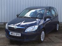Used Skoda Roomster 105 HP (77 kW) 2012 Blue MPV