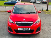 Used Peugeot 108 Active 2017 Red Hatchback