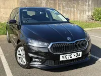 New Skoda Fabia SE 2025 Black Hatchback