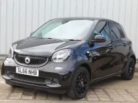 Used Smart ForFour Edition Black 71 HP (52 kW) 2016 Black Hatchback