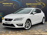 Begagnad Seat Leon FR 184 HK (135 kW) 2016 Vit Halvkombi