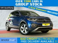 Used VW T-Cross SEL 110 HP (80 kW) 2023 Blue SUV