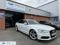 Used Audi A6 Black Edition 2014 White Sedan