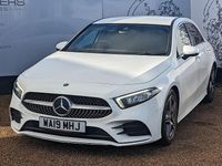 Used Mercedes A180 AMG Line Premium 2019 White Hatchback
