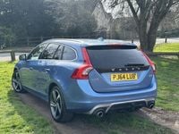Used Volvo V60 R-Design 181 HP (133 kW) 2015 Blue Estate