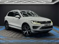 Used VW Touareg R-line 2015 White SUV