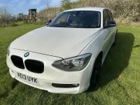 Used BMW 118 Sport Line 2013 White Hatchback