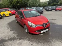 Used Renault Clio IV Dynamique 90 HP (66 kW) 2014 Red Hatchback