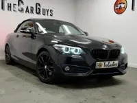 Used BMW 220 Sport Line 184 HP (135 kW) 2018 Black Cabriolet
