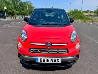 Used Fiat 500L Cross 2018 Orange/black MPV