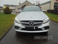 Used Mercedes C220 AMG line 2019 Silver Sedan