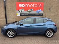 Used Vauxhall Astra Design Edition 110 HP (80 kW) 2016 Blue Hatchback