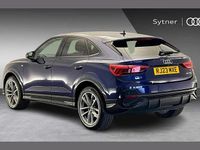 Used Audi Q3 Black Edition 150 HP (110 kW) 2023 Blue SUV