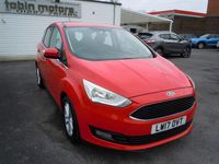 Used Ford C-MAX Zetec 125 HP (91 kW) 2017 Red MPV