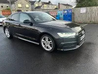 Used Audi A6 S-Line 187 HP (137 kW) 2018 Black Sedan