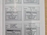 Used Toyota Yaris 99 HP (72 kW) 2016 Red Hatchback