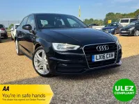 Used Audi A3 Sportback S-Line 150 HP (110 kW) 2016 Black Hatchback