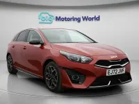 Used Kia Ceed GT-Line 158 HP (116 kW) 2022 Red Hatchback