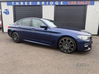 Used BMW 520 M Sport 2017 Blue Sedan