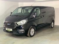 Begagnad Ford Transit Custom Limited 170 HK (125 kW) 2019 Svart Van