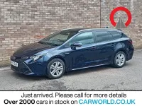 Used Toyota Corolla 122 HP (89 kW) 2021 Blue Estate