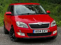 Used Skoda Fabia Elegance 105 HP (77 kW) 2014 Red Hatchback