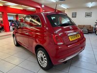 Used Fiat 500 Lounge 68 HP (50 kW) 2016 Red Hatchback