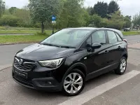 Used Vauxhall Crossland X S 110 HP (80 kW) 2019 Black SUV