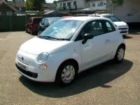 Used Fiat 500 Pop 69 HP (50 kW) 2013 White Hatchback