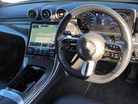 Used Mercedes C300 AMG line 258 HP (189 kW) 2022 Blue Estate