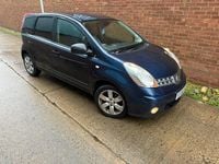 Used Nissan Note Tekna 2008 Blue Hatchback