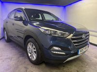 Gebraucht Hyundai Tucson SE 116 PS (85 kW) 2017 Blau SUV