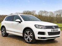 Used VW Touareg R-line 2014 White SUV