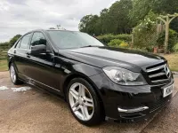 Used Mercedes C220 Sport Edition 2014 Black Sedan