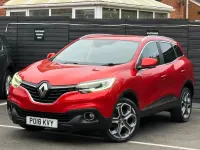 Used Renault Kadjar Dynamique 130 HP (95 kW) 2018 Red SUV