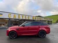 Used Land Rover Range Rover Sport 350 HP (257 kW) 2021 Red SUV