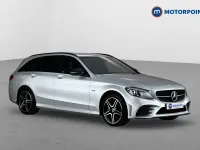 Used Mercedes C300e AMG line 2021 Silver Estate