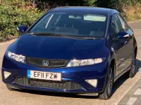 Used Honda Civic SI 2011 Blue Hatchback