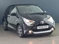 Used Toyota Aygo X-plore 69 HP (50 kW) 2018 Black Hatchback