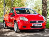 Used Fiat Grande Punto Dynamic 75 HP (55 kW) 2009 Red Hatchback