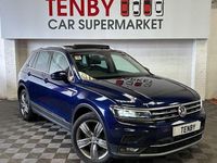 Used VW Tiguan SEL 180 HP (132 kW) 2017 Blue SUV