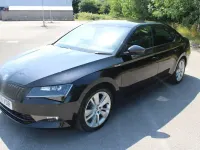 Used Skoda Superb SportLine 150 HP (110 kW) 2018 Black Hatchback